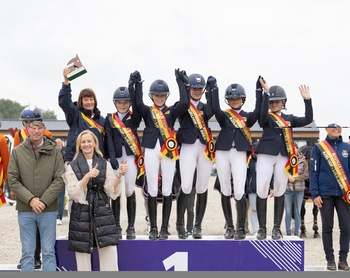 Youth Teams Shine in Lier as Pony Team Secures First Place in the Nations Cup Final